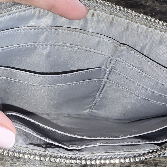 Coach Canvas Wallet Gray - Picture 3 of 6